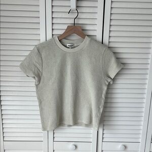Asher Nina Boucle Tee Sz S